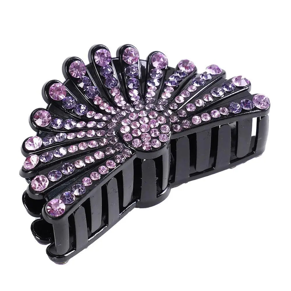 Luxury Charming Women Hair Claws Shiny Elegant Hair Clips Fashion Hair Accessories Party Hair Claws - STIL7577KJHFF