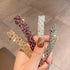 Luxury Crystal Spring Hair Clips Pins Handmade Beads Hair Barrettes For Women Trendy Rhinestone Barrettes