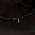 Luxury Fashion Style 925 Sterling Exquisite Silver Simple Geometric Cubic Zircon Clavicle Chain Necklace Choker