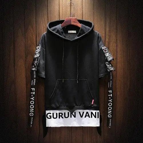 Luxury Hoodies Summer Short Sleeve Hooded Sweatshirt Men Unisex Top Hip Hop Tracksuit Men's - Treko - Cool Fashion, Cool Hoodies, Hoodies, Jaket Hoodies, Joggers for man, Loose Hoodies, Luxury Hoodies, Male Fashion, man streetwear, Men Hoodies, Modern Hoodies, New Hoodies, New Sweatshirt, Stylish Hoodies, Sweatshirt- Stevvex.com