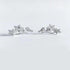 Luxury Modern Sparkling White Zircon Exquisite Simple And Stylish Star Drop Women’s Earrings Versatile Female Earring