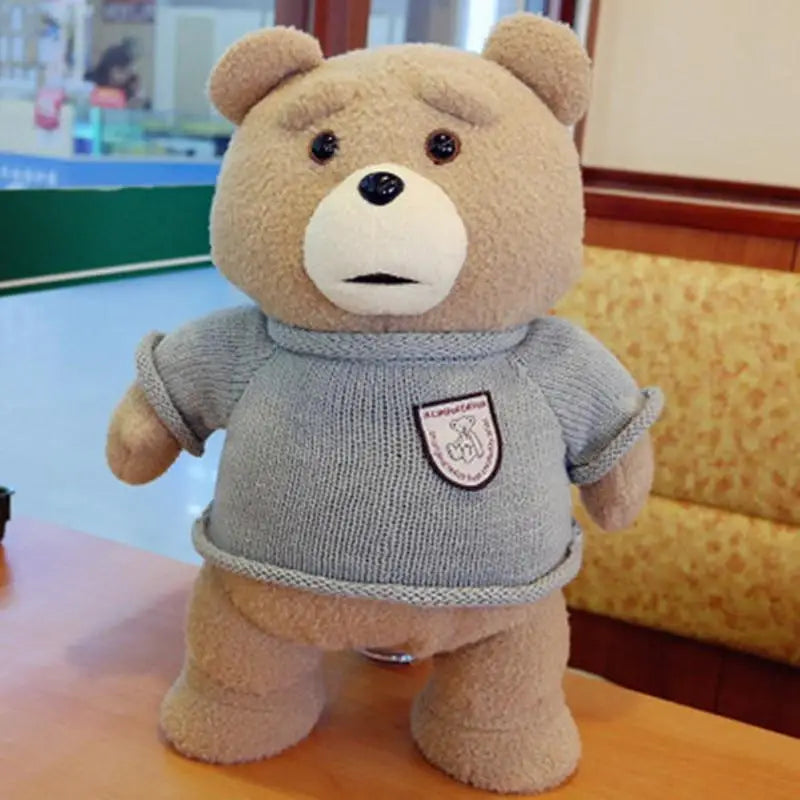 Luxury Modern Super Cute 8 styles Movie Teddy Bear Plush Toys Ted In Apron Soft Stuffed Animals Plush 45cm A birthday