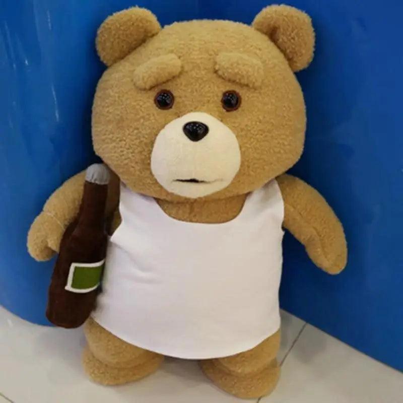 Luxury Modern Super Cute 8 styles Movie Teddy Bear Plush Toys Ted In Apron Soft Stuffed Animals Plush 45cm A birthday