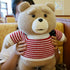 Luxury Modern Super Cute 8 styles Movie Teddy Bear Plush Toys Ted In Apron Soft Stuffed Animals Plush 45cm A birthday