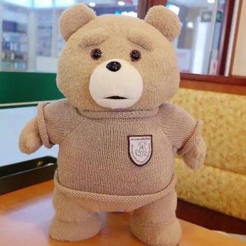 Luxury Modern Super Cute 8 styles Movie Teddy Bear Plush Toys Ted In Apron Soft Stuffed Animals Plush 45cm A birthday