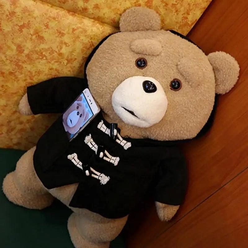 Luxury Modern Super Cute 8 styles Movie Teddy Bear Plush Toys Ted In Apron Soft Stuffed Animals Plush 45cm A birthday