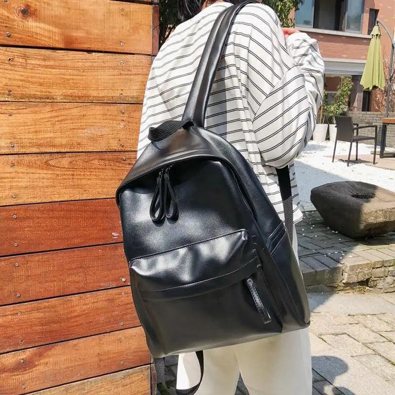 Luxury Modern Women Unique Style Women Backpack Leather School Bag For Teengers Gilrs Large capacity PU Travel backpack