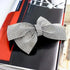 Luxury Shiny Ladies Bowknot Hair Clips For Women Fashion Hair Barrettes Black Hair Clips Hair Jewelry Excellent Gift