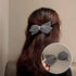 Luxury Shiny Ladies Bowknot Hair Clips For Women Fashion Hair Barrettes Black Hair Clips Hair Jewelry Excellent Gift