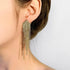 Luxury Shiny Sterling And Charming Long Tassel Drop Earrings For Women And Girls - Exquisite Wedding jewellery