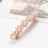 Luxury White Pearl Hair Clips Ladies Decorative Wedding Hair Barrettes Bridal Handmade Hair Pins Beautiful Hair