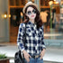 Luxury Winter Warm, Plus Velvet Thicken Plaid Shirt Style Coat Jacket For Women Clothes/Tops/Casual/Jacket/Outerwear For Female - ALLURELATION - 574, Jacket, Jacket For girls, jacket for women - Stevvex.com