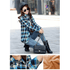 Luxury Winter Warm, Plus Velvet Thicken Plaid Shirt Style Coat Jacket For Women Clothes/Tops/Casual/Jacket/Outerwear For Female - ALLURELATION - 574, Jacket, Jacket For girls, jacket for women - Stevvex.com