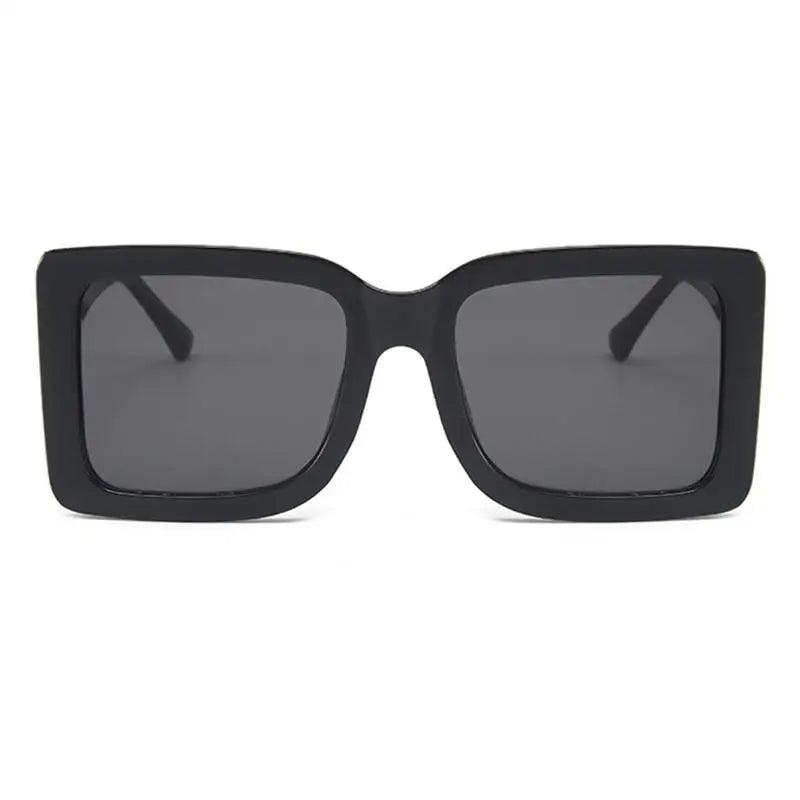 Luxury Women Oversized Square Sunglasses Modern Design Big Frame Fashion Female Sunglasses UV400 Glasses - STEVVEX Sunglasses - 715, big frame sunglasses, black sunglasses, elegant sunglasses, female sunglasses, luxury sunglasses, modern sunglasses, oversized sunglasses, retro sunglasses, square sunglasses, summer sunglasses, Sunglasses, UV400 Sunglasses, vintage sunglasses, women sunglasses - Stevvex.com