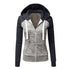 Luxury Women Patchwork Zip-Up Hoodie Spring Autumn Slim Hooded Jacket Fashion Long Sleeve Drawstring Pocket Hoodies Sweatshirts - Treko - Casual Tracksuit, Cool Fashion, Cool Hoodies, female Fashion, Hoodies, Jaket Hoodies, Loose Hoodies, Luxury Hoodies, Modern Hoodies, Multi Pockets Hoodies, New Hoodies, Stylish Hoodies, women fashion, women Hoodies, Zipper Hooded- Stevvex.com