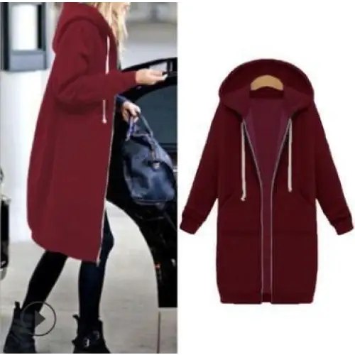 Luxury Women's Autumn Winter Thickening Hoodies Leisure Loose Hooded Jackets Pockets Plus Size Sweatshirt Sports Dresses Outwear - Treko - Cool Fashion, Cool Hoodies, Hoodies, Hoodies And Pants, Hoodies Sweatshirts, Jacket Hoodies, Loose Hoodies, Luxury Hoodies, Modern Hoodies, Multi Pockets Hoodies.  2021 dress, New Hoodies, New Sweatshirt, Stylish Hoodies, Sweatshirt, Women hoodie, Zipper Hooded- Stevvex.com