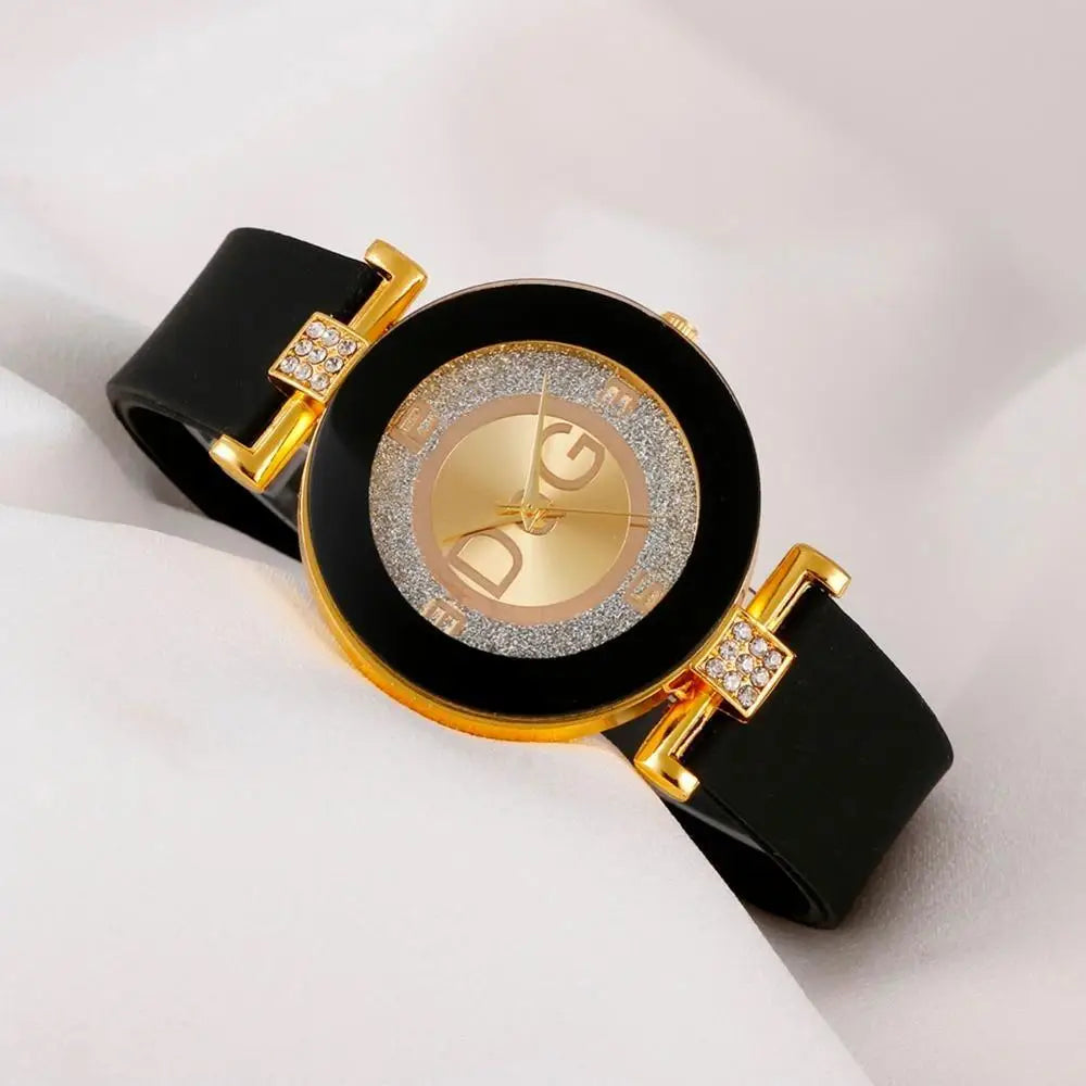 Luxury Women 's Watches 2021 New Brand Luxury Fashion Quartz Ladies Silicone Matte Wristwatch In Modern Elegant Style Excellent Gift for Birthday and Gift for Her - ALLURELATION - Diamond watch, Fashion watch, Jewelry Watch, Luxury watch, Modern watch, Watch, Watch for women, Watches, Women watches - Stevvex.com