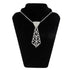 Luxury Women Sparkling Rhinestone Tie Inspired Drop Necklace Elegant Ladies Tie Shaped Shiny Elegant Necklace Women Wedding Jewelry Necklace For Women Girls - STEVVEX Fashion - 700, charming necktie, classic necktie necklace, elegant necktie, elegant tie necklace, jewelry, ladies necktie, necklace, necktie, necktie for women, party necktie, rhinestone necktie, sparkling necktie, sparkling tie shaped necklace, tie necklace for women, tie shaped necklace, wedding necktie, womens necktie - Stevvex.com