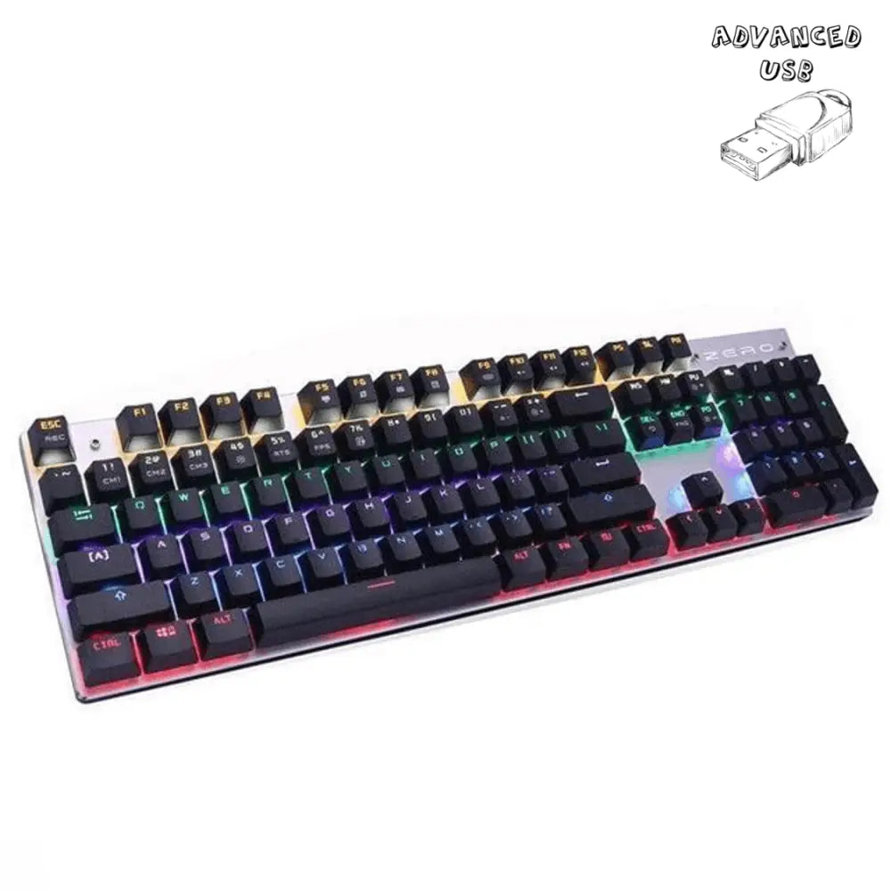 Mehanicka tastatura sa RGB LED osvetljenjem - Stevvex - mehanicka rgb tastatura - Stevvex.com