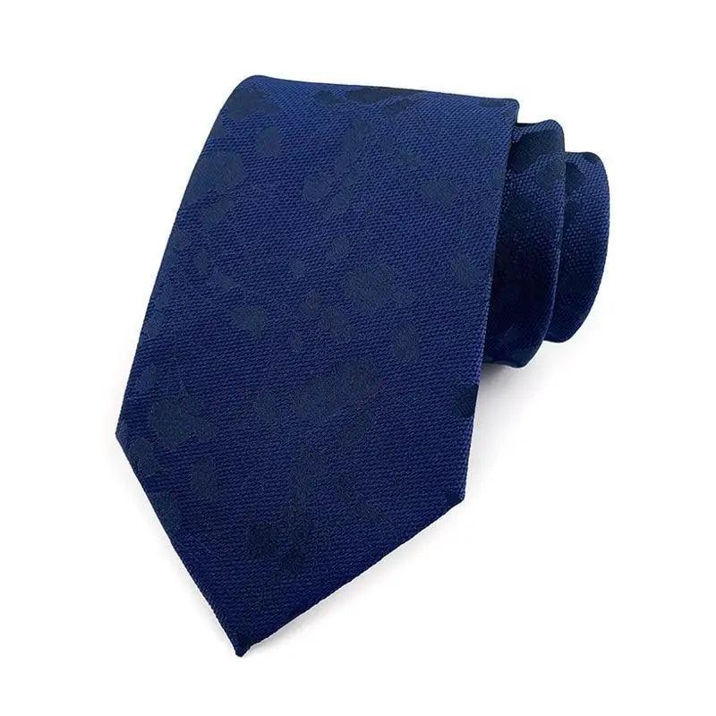 Men Business Elegant Necktie Design Silk Wedding Tie For Men Office Mens Fashion Formal Tie - STIL6538HWZSD