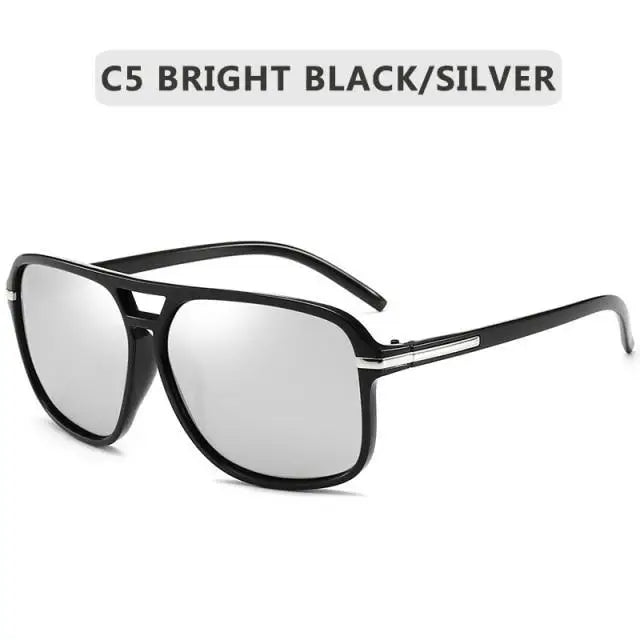 Men Elegant Cool Square Style Fashion Polarized Sunglasses Driving Vintage Design UV400 Sun Glasses - STEVVEX Sunglasses - 715, cool sunglasses, elegant sunglasses, fashion sunglasses, fashionable sunglasses, luxury sunglasses, Men sunglasses, modern sunglasses, polarized sunglasses, retro sunglasses, square sunglasses, summer sunglasses, Sun Glasses, sunglasses, sunglasses for men, UV400 Sunglasses, vintage sunglasses - Stevvex.com