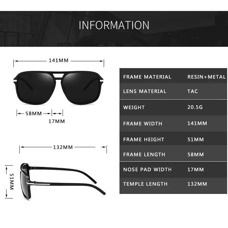 Men Elegant Cool Square Style Fashion Polarized Sunglasses Driving Vintage Design UV400 Sun Glasses - STEVVEX Sunglasses - 715, cool sunglasses, elegant sunglasses, fashion sunglasses, fashionable sunglasses, luxury sunglasses, Men sunglasses, modern sunglasses, polarized sunglasses, retro sunglasses, square sunglasses, summer sunglasses, Sun Glasses, sunglasses, sunglasses for men, UV400 Sunglasses, vintage sunglasses - Stevvex.com