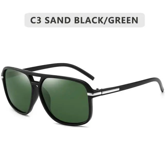 Men Elegant Cool Square Style Fashion Polarized Sunglasses Driving Vintage Design UV400 Sun Glasses - STEVVEX Sunglasses - 715, cool sunglasses, elegant sunglasses, fashion sunglasses, fashionable sunglasses, luxury sunglasses, Men sunglasses, modern sunglasses, polarized sunglasses, retro sunglasses, square sunglasses, summer sunglasses, Sun Glasses, sunglasses, sunglasses for men, UV400 Sunglasses, vintage sunglasses - Stevvex.com