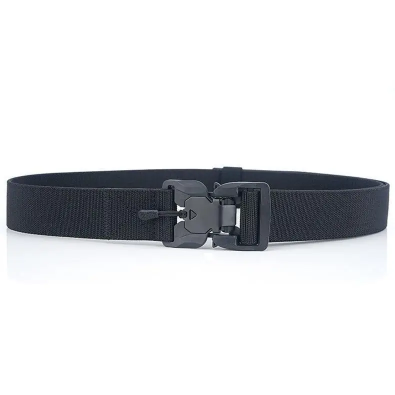 Men Tactical Quick Release Magnetic Buckle Belt Classic Soft Nylon Sports Duty Work Belts - STIL6767GFGFG