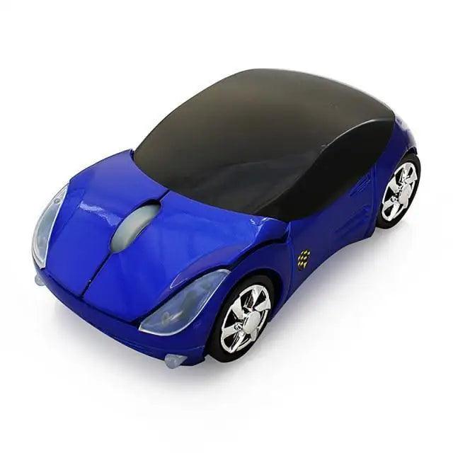 Mini 3D Red Sport Car Shape Wireless Mouse 1600DPI USB Computer Mice Unique Optical Mice With USB Receiver For Laptop