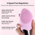 Mini Electric Silicone Facial Cleansing Brush Gentle Exfoliating Massager for all skin types Skin Care Tools - ALLURELATION - 576, face cleaning brush, face cleaning device, face skin care tools, Make up, silicone face cleanser brush, skin beauty tools, skin care machine, skin care tools, Skin Moisture, Skin Rejuvenation - Stevvex.com