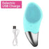 Mini Electric Silicone Facial Cleansing Brush Gentle Exfoliating Massager for all skin types Skin Care Tools - ALLURELATION - 576, face cleaning brush, face cleaning device, face skin care tools, Make up, silicone face cleanser brush, skin beauty tools, skin care machine, skin care tools, Skin Moisture, Skin Rejuvenation - Stevvex.com