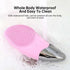 Mini Electric Silicone Facial Cleansing Brush Gentle Exfoliating Massager for all skin types Skin Care Tools - ALLURELATION - 576, face cleaning brush, face cleaning device, face skin care tools, Make up, silicone face cleanser brush, skin beauty tools, skin care machine, skin care tools, Skin Moisture, Skin Rejuvenation - Stevvex.com