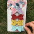 Mini Handmade Hair Bows For Girls Shiny Glitter Hair Bows Ribbon Clips Hair Accessories For Baby Girls And Teens - 19