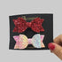 Mini Handmade Hair Bows For Girls Shiny Glitter Hair Bows Ribbon Clips Hair Accessories For Baby Girls And Teens - 13