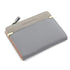 Mini PU Leather Women Elegant Purse Wallet Simple Design Lightweight Portable Small Female Wallet - Gray - STIL8609VHJHJ