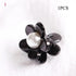 Mini Round Pearl Hair Clips For Women Simple Design Hair Claw Barrettes Hair Clips Cute Small Hair Accessories - 1