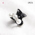 Mini Round Pearl Hair Clips For Women Simple Design Hair Claw Barrettes Hair Clips Cute Small Hair Accessories - 4