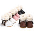 Leopard print rubber sole non-slip baby shoes - STEVVEX Baby - 7, baby, baby boots, baby boys, baby girls, baby shoes, baby warm boots, baby winter footwear, footwear, warm boots, warm shoes, winter boots, winter shoes - Stevvex.com