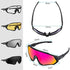 Modern Black Bike Glasses Sports Running Eyewear Fishing Polarized Glasses For Men And Women Cool Unisex Cycling UV400