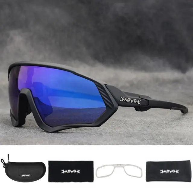 Modern Black Bike Glasses Sports Running Eyewear Fishing Polarized Glasses For Men And Women Cool Unisex Cycling UV400