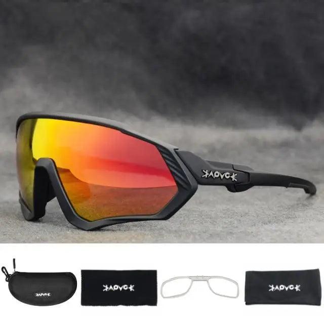 Modern Black Bike Glasses Sports Running Eyewear Fishing Polarized Glasses For Men And Women Cool Unisex Cycling UV400