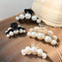 Modern Design Pearl Hair Clips Women Large Hair Clips For Thick Hair Elegant Hair Claw Strong Hold Non - slip Claw