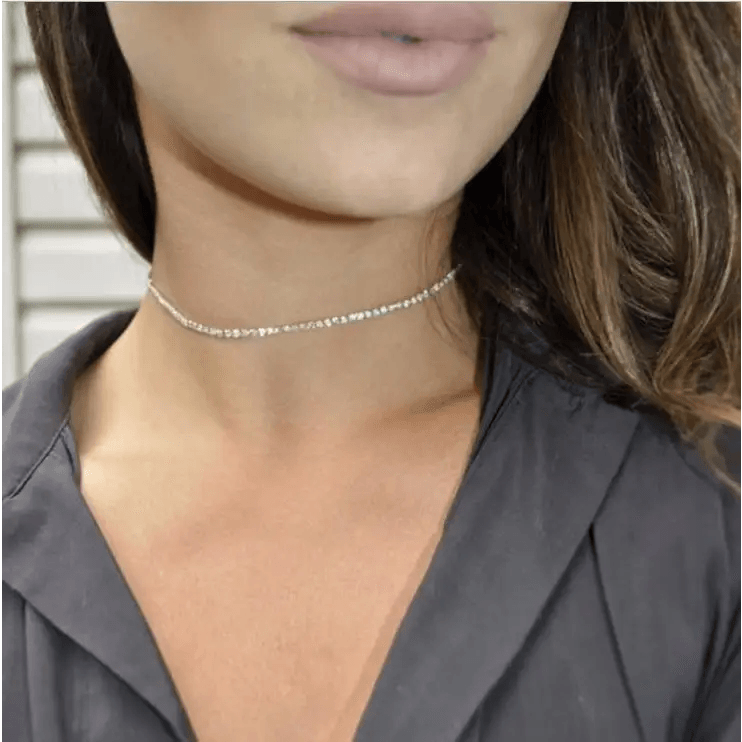 Modern Elegant Fashion Style Simple Pearl Bead Chain Choker Necklace - Aesthetic Fashion Style Jewelry for women