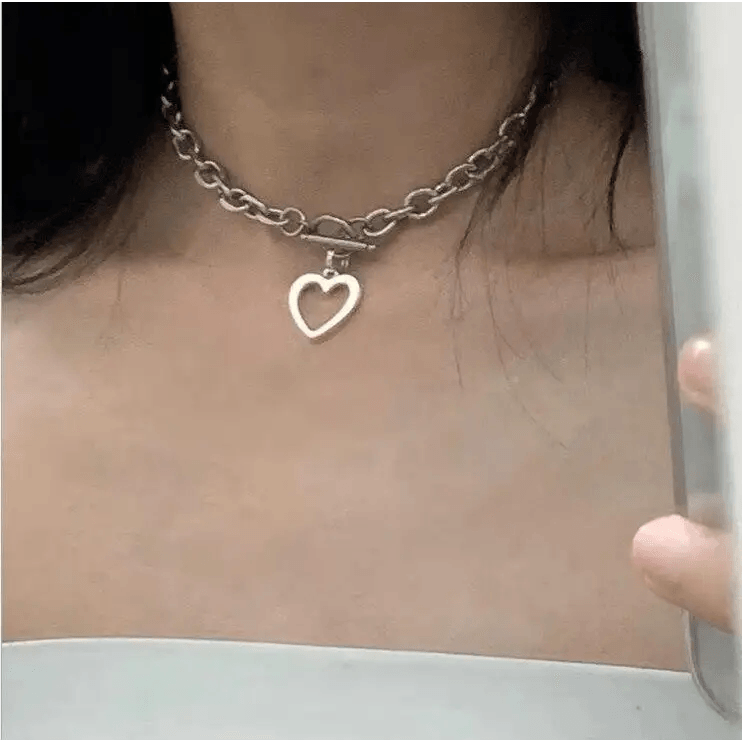 Modern Elegant Fashion Style Simple Pearl Bead Chain Choker Necklace - Aesthetic Fashion Style Jewelry for women