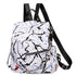 Modern Elegant Waterproof Women’s Backpack Fashionable Anti - theft Women Backpacks Nice Print School Bag High