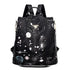 Modern Elegant Waterproof Women’s Backpack Fashionable Anti - theft Women Backpacks Nice Print School Bag High