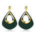 Modern Handmade Retro Modern Wooden Drop Dangler Earrings For Women And Girls In Trend Design - Women Fasion