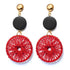 Modern Handmade Retro Modern Wooden Drop Dangler Earrings For Women And Girls In Trend Design - Women Fasion