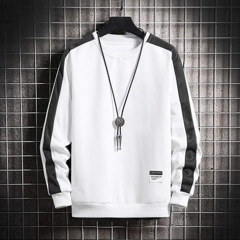 Modern Long Sleeve Sweatshirts Men 2021 New Fashion Color Hoodie Casual Mens Casual O-Neck Patchwork Sweatshirt For Young Men - Treko - casual hoodie, casual sweatshirt, Cool hoodie, fashion sweatshirt, hoodie for young men, man hoodie, man sweatshirt, Modern man sweatshirt, new fashion sweatshirt, O neck hoodie, sweatshirt for young men- Stevvex.com