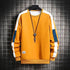 Modern Long Sleeve Sweatshirts Men 2021 New Fashion Color Hoodie Casual Mens Casual O-Neck Patchwork Sweatshirt For Young Men - Treko - casual hoodie, casual sweatshirt, Cool hoodie, fashion sweatshirt, hoodie for young men, man hoodie, man sweatshirt, Modern man sweatshirt, new fashion sweatshirt, O neck hoodie, sweatshirt for young men- Stevvex.com